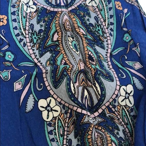 Ecote boho keyhole back dress - Picture 3 of 5